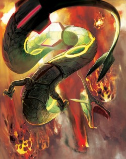 Youngjusticer:  There Goes The Neighborhood. Draco Meteor, By Pixiv. 