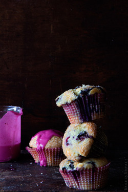 Do-Not-Touch-My-Food:  Blueberry Muffins