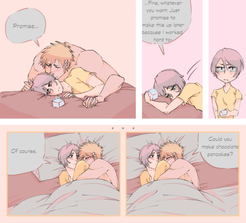 XXX aspiin:  ichigo and his gf bein’ all fluffy photo