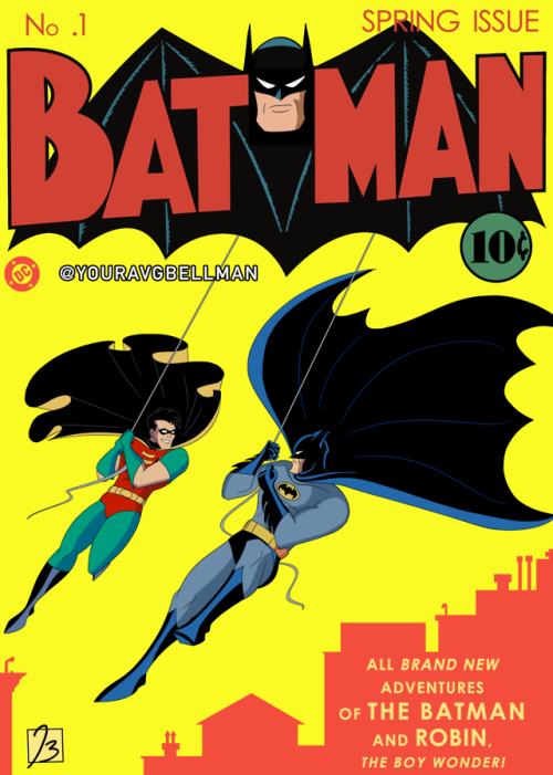 “Batman #1″ (Batman: The Animated Series Version) by Justin Bellman