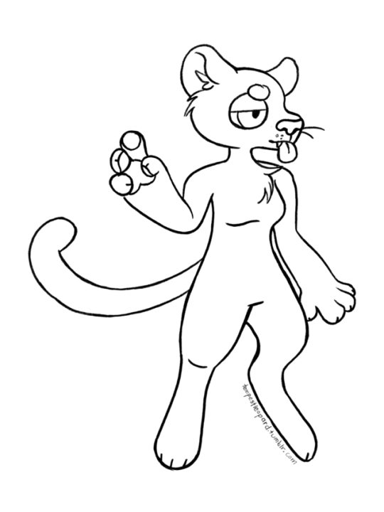 Featured image of post The Best 30 Transparent Anthro Cat Base