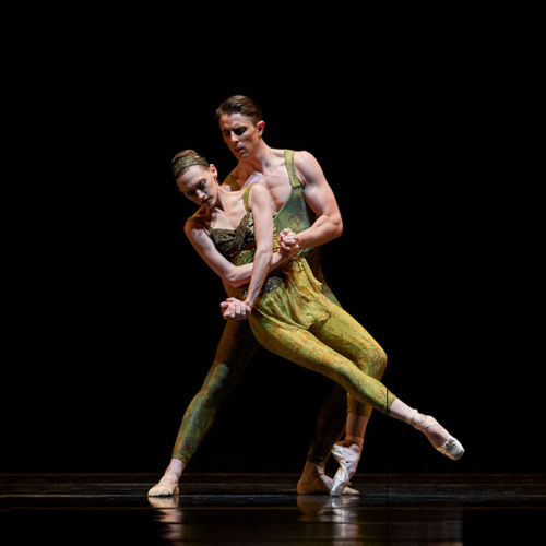 Sarah Van Patten and Luke Ingham in Wheeldon’s Within The Golden Hour, San Francisco Ballet, April 2