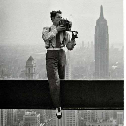 coolkidsofhistory:Photographer Charles Clyde Ebbets, 1930s.