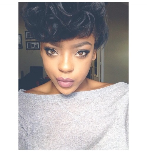 peaceand40love:My girlfriend doesn’t have a Tumblr so I’m posting her on mine for the #B