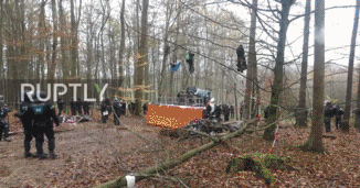 kropotkindersurprise:November, 2020 - Police are violently removing forest defenders who have been o