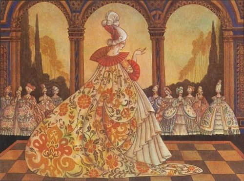 electronicgallery:The Twelve Dancing Princesses by Errol Le Cain