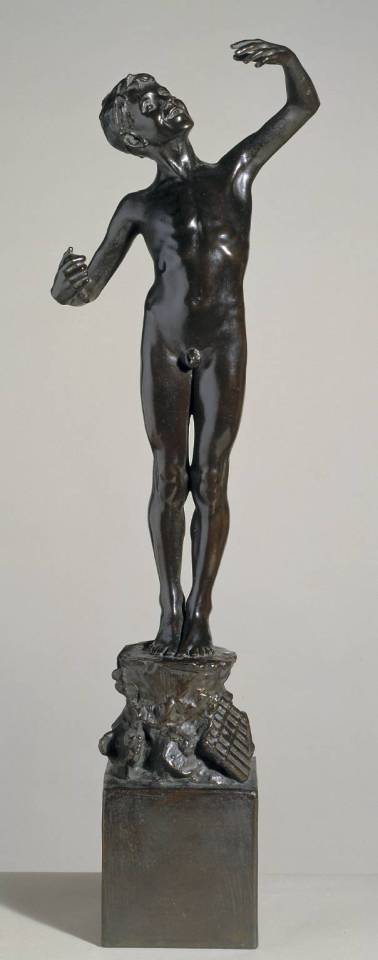 malenudeinfinearts:William GOSCOMBE JOHN  ( 1860 - 1952 ) , sculpteur britannique né à Cardiff au Pays de Galles et mort à Londres. Royal Academy of Arts à Londres.Pan, 1901. Tate Britain à Londres. Transfert en 1983 du Victoria and Albert Museum.