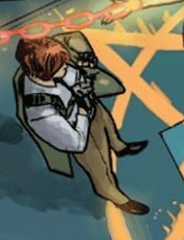 jjoelswatch:“So good news: someone gets to tell Satana Hellstrom that we solved the mystery about why her brother was acting strange. Bad news: we have the real Daimon Hellstrom, but he’s dead. Any takers?”        → Bucky Barnes; Strikeforce
