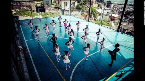 At this old basketball court in Rio de Janeiro, olympic dreams are born and nurtured, thanks to Tuan