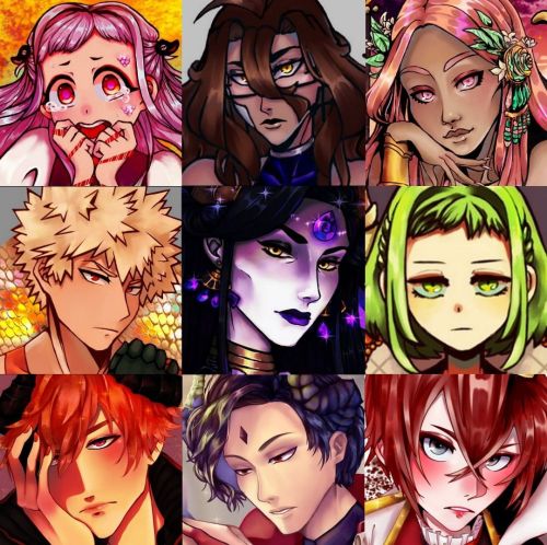 face your art challenge!literally all my art has them looking right at the viewer except lucifer (he