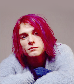 nirvanasource:Kurt Cobain + the red hair