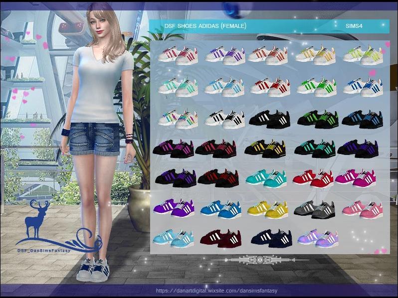 sims 4 adidas shoes