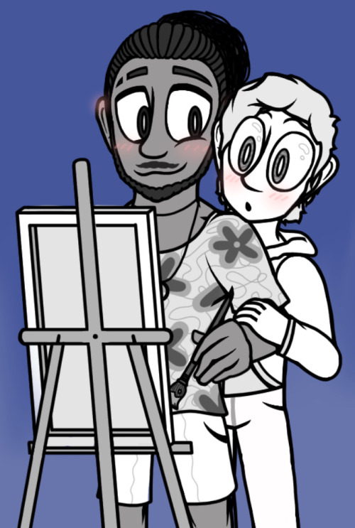 Another Commission Done; Phil And Marcus! (characters By @linashirou!! Go Follow Them They Have Amazing