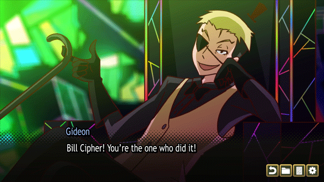 mikeinelart: (Set  2 of 2) Screenshot GIFs of Reverse Falls (Visual Novel)Watch the