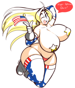 eikasianspire:  &lsquo;Splosion Day. Independence Day. America-Fuck-Yeah Day. Pretty much all the same.  Regardless, happy 4th of July, guys!