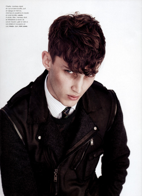 haupium: Charlie France by Richard Bush for Numero Homme