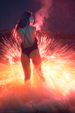 A Luminous Crash, 2015-Model: Ashley Amarillas