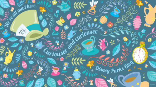 These wallpapers can be found at the Disney Parks Website!