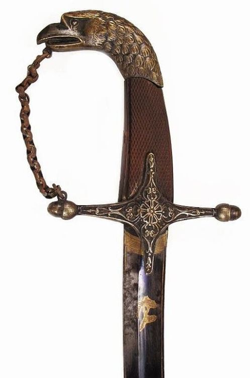 art-of-swords: Marine Officer’s Saber Dated: first quarter of the 19th century Culture: probably Ame