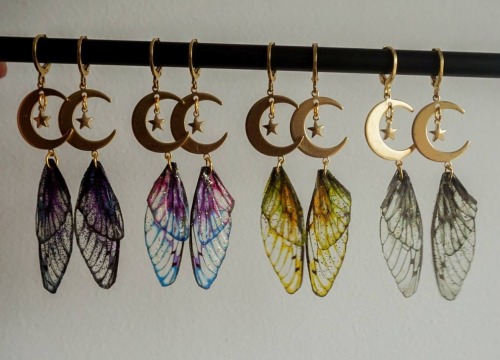 sosuperawesome:Fairy Wing Jewelry / CrownsAusgefuchst Art on Etsy