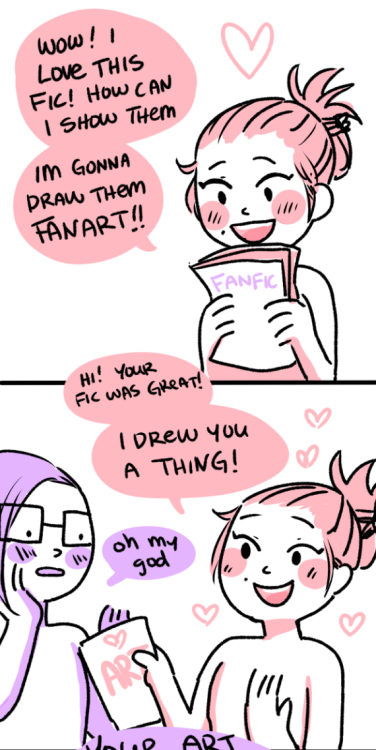 breezycheezyart: fenarri: jaciopara: do you ever feel victimized by fanfic authors when you make the