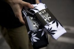 trillest-trends:  blvckhype:  Good dealer HUF x Trasher   Love streetwear? For 20% off your next purchase at karmaloop.com, use rep code: trillesttrends