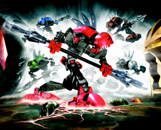 I love how Bionicle G1 was like,