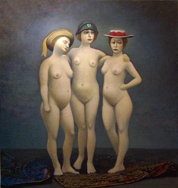 cg54kck:  Three GracesGeorgi Yordanov (Bulgarian b. 1960)