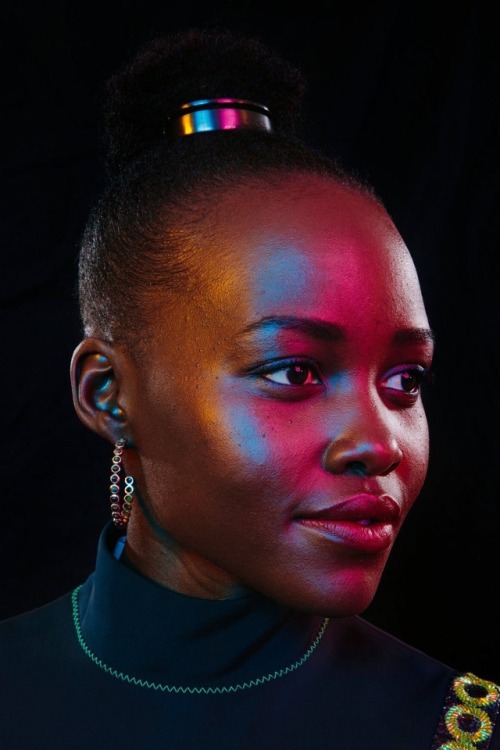 thepowerofblackwomen:Portraits of Lupita Nyong’o and Danai Gurira for the New York Times