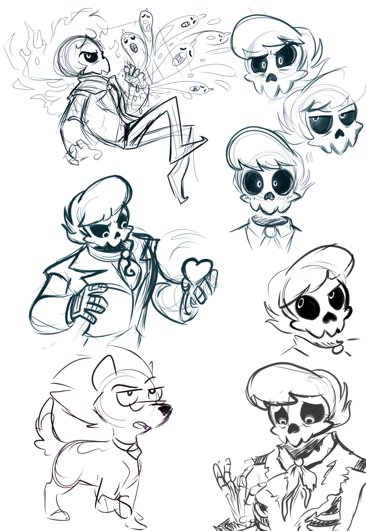 sharkie-19:  So as usual when I’m hopelessly obsessed with something, I draw tons