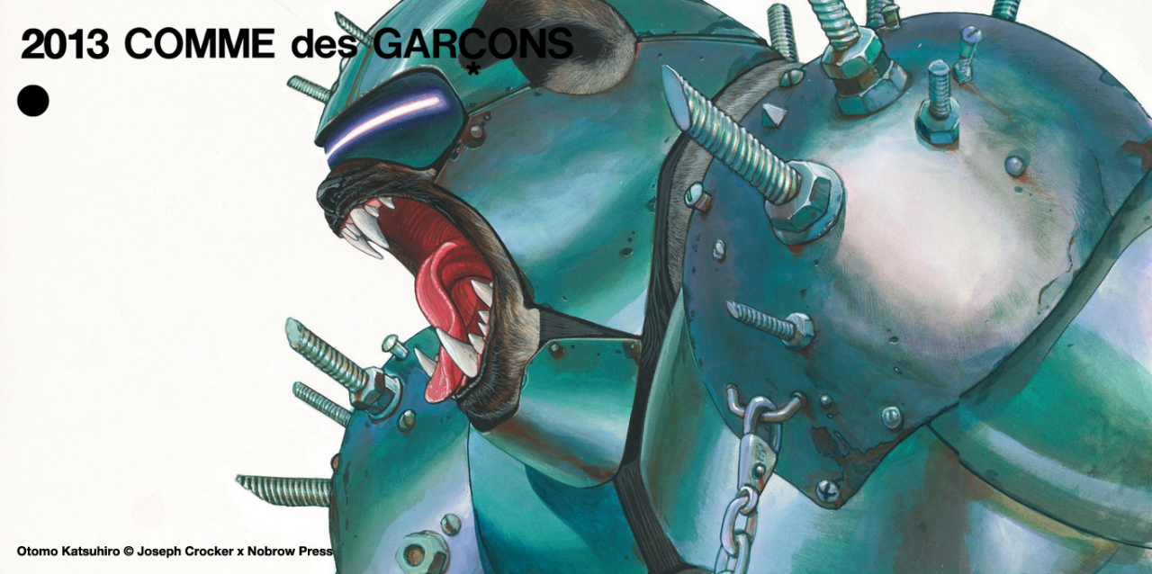 nock-nock-nock:  COMME des GARCONS × OTOMO KATSUHIRO 