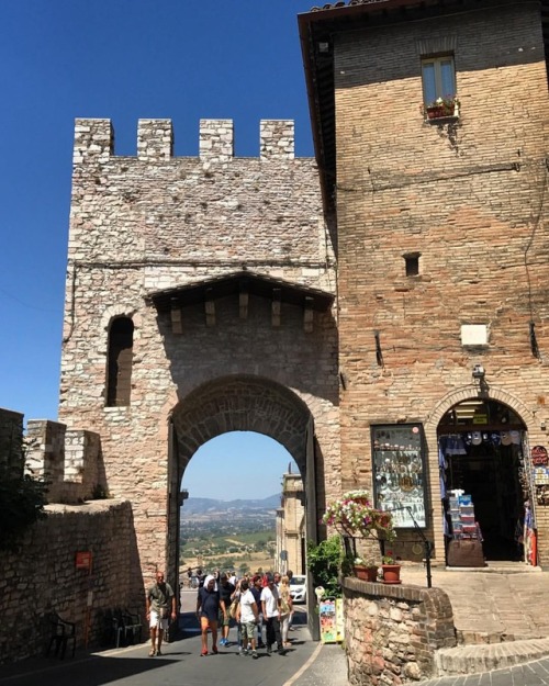 One of the city gates of Assisi. Come take a creative workshop here this August—spots still availabl