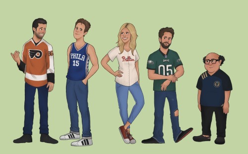 The Gang, representing the sports teams of Philly