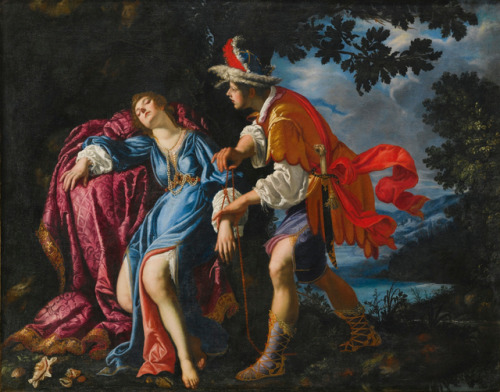 Ariadne Abandoned by Theseus on the Island of Naxos, by Francesco Morosini, private collection.