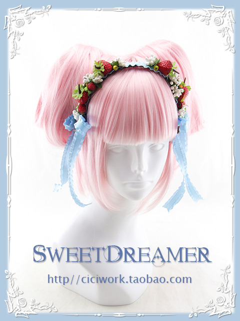 truth2teatold: Ciciworks Strawberry Headband