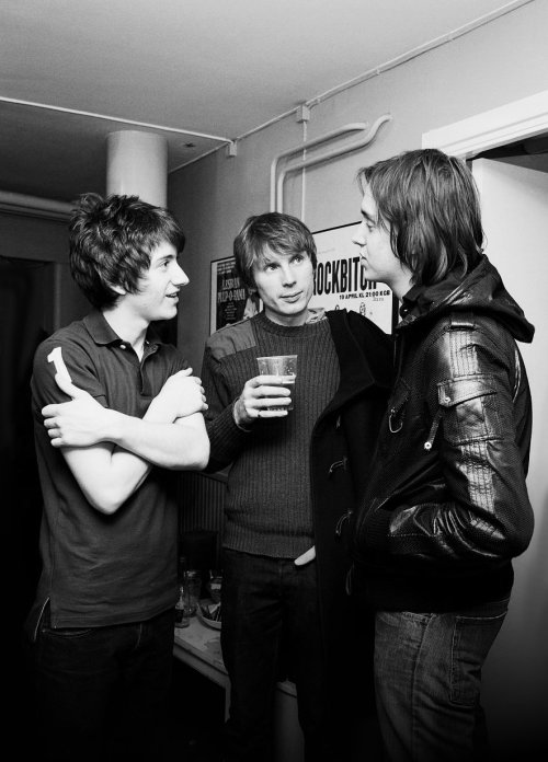 alex turner. alex kapranos. julian casablancas.there was a time when this was the greatest candid sh