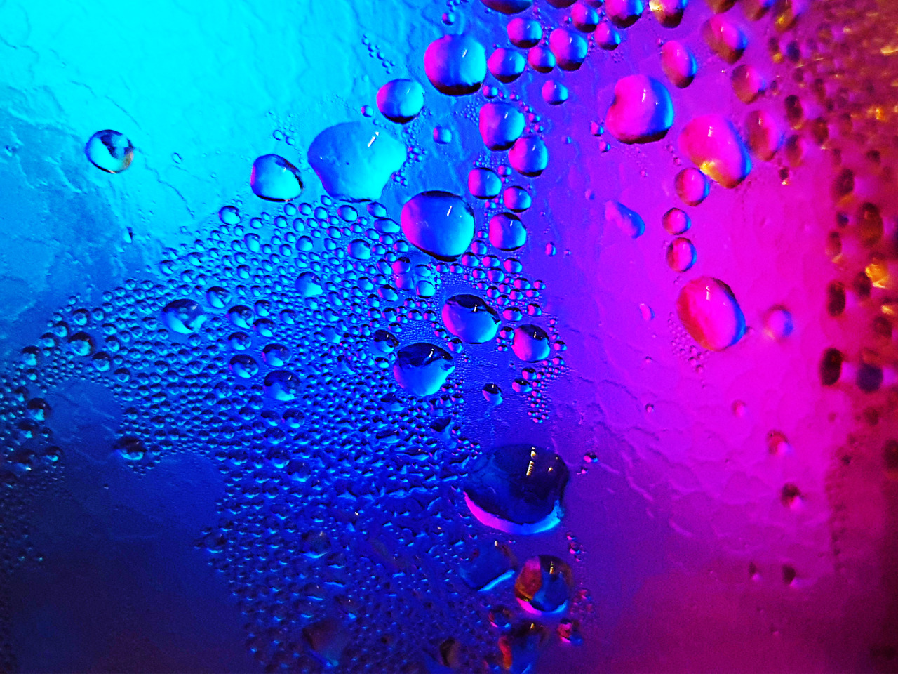 cold glass #purple#blue#water#rain#neon#glow#aesthetic#original