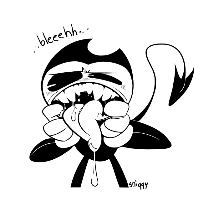 sniggysmut:Postin’ more Bendy while it’s hot. (Patreon)