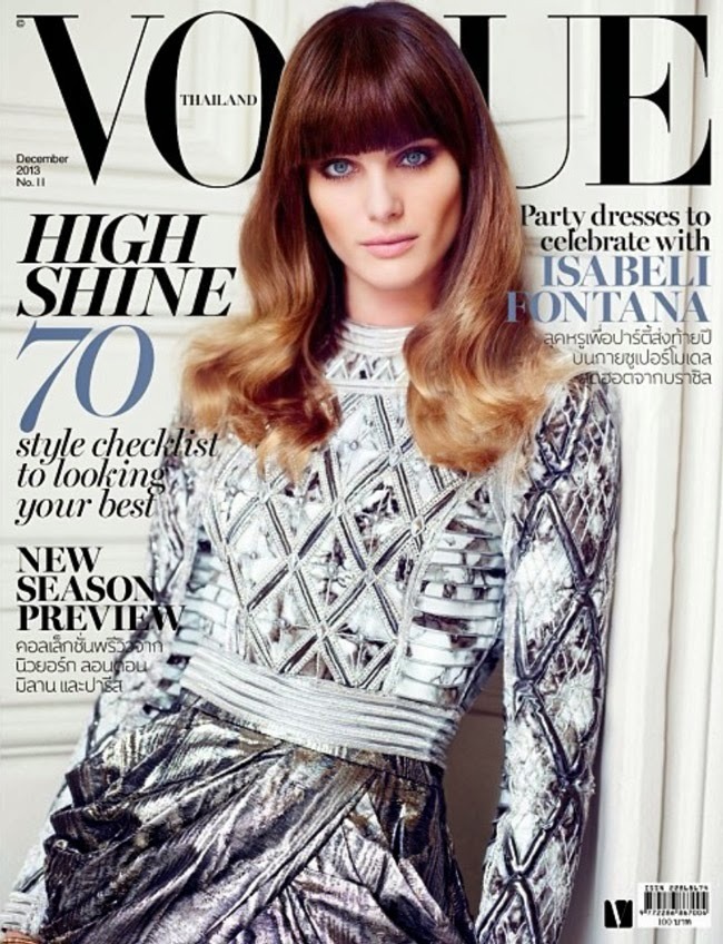 glitter-in-wonderland:   Isabeli Fontana for Vogue Thailand December 2013   xx