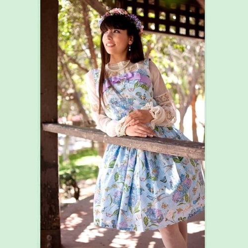 Spring is here! Do you like it?..   ..#japanesestyle #classiclolita #eglfashion #로리타패션 #ロリータモデル #pas