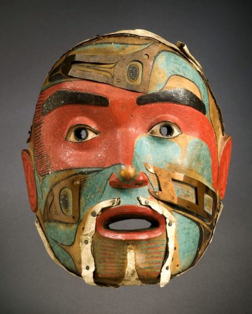 newguineatribalart:Haida Mask NW Coast Native American