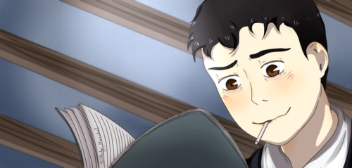 « - What happened to your arm ? You didn’t have that bruise yesterday.- I-I fell down…- Me, too. I f