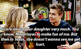 josefinepettersen:lucas and maya talking about each other when the other isn’t around