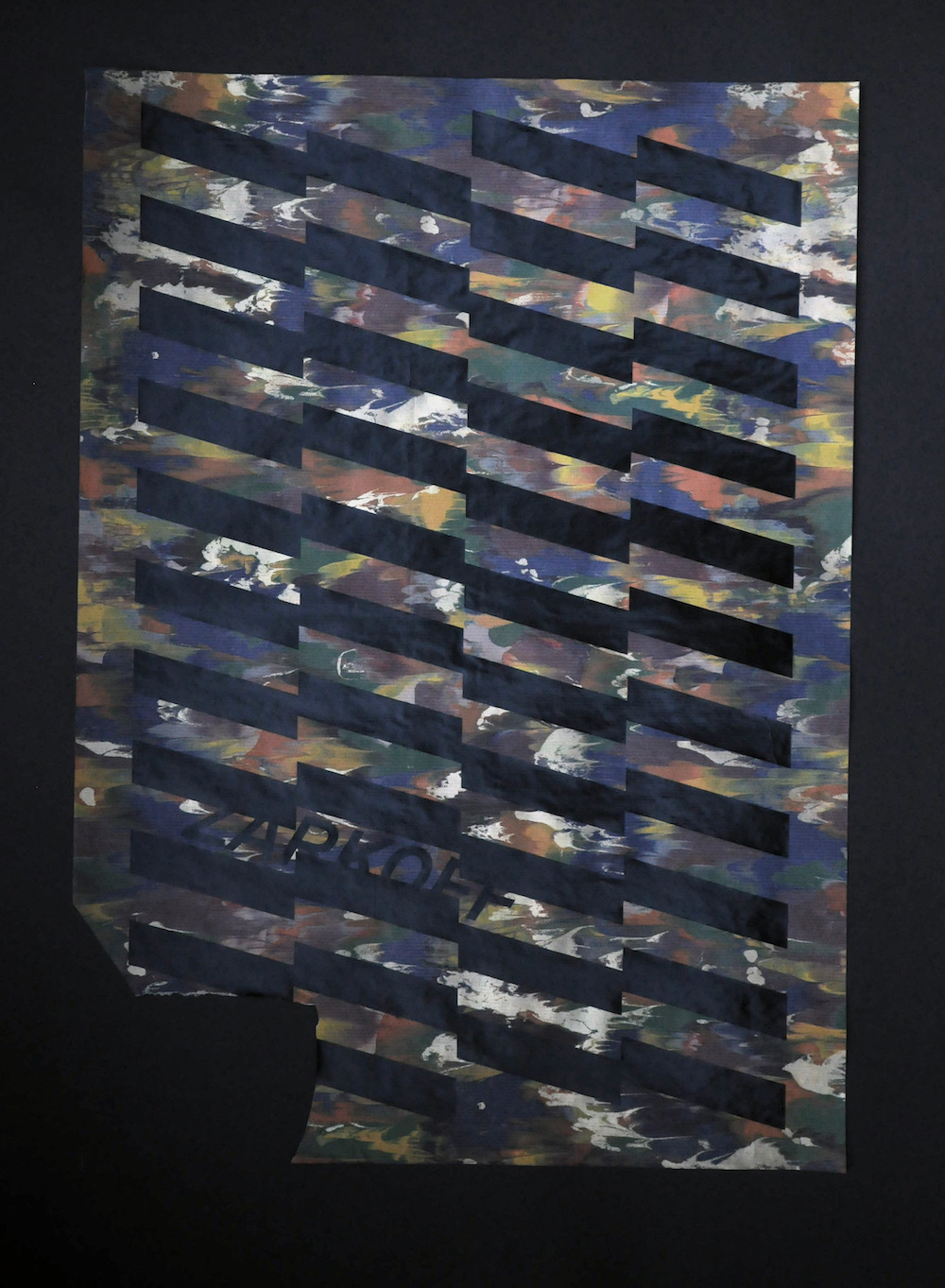 Zarkoff Europe tour poster // silkskreen on salvaged waste paper from abandoned spaces / silkscreen developed and printing overseen by Bojan Crnic // yes, we sometimes silkscreen, no we won‘t silkscreen for you unless you’re someone special //...