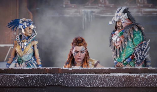 Ourea : Let’s go up.Aratak : No, down.Aloy : … Right now, I really wish there was a third way.