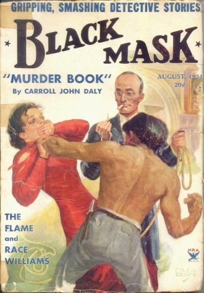 Black Mask magazine covers.