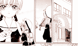 fragments-memories:  Card captor Sakura   ↳ Manga : Syaoran’s confession 
