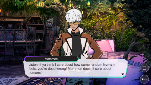 Beel Rly Out Here Being Like- "Hahaha Mammon Is All Bark But No Bite~"