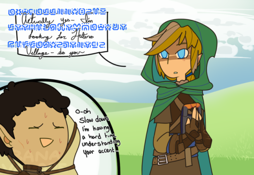 mikethefangirl:banavalope:i made a tweet a few days ago about how im pretty sure botw link probably 