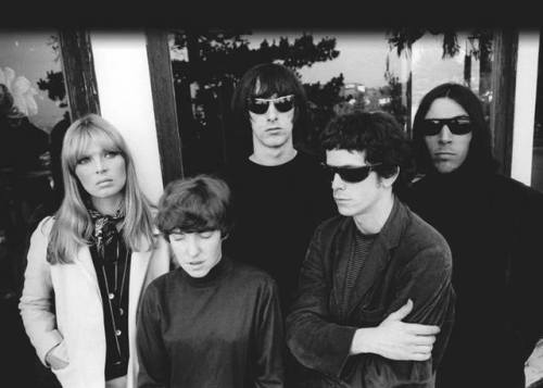 Nico &amp; The Velvet Underground by Steve Schapiro during the Exploding Plastic Inevitable tour , 1